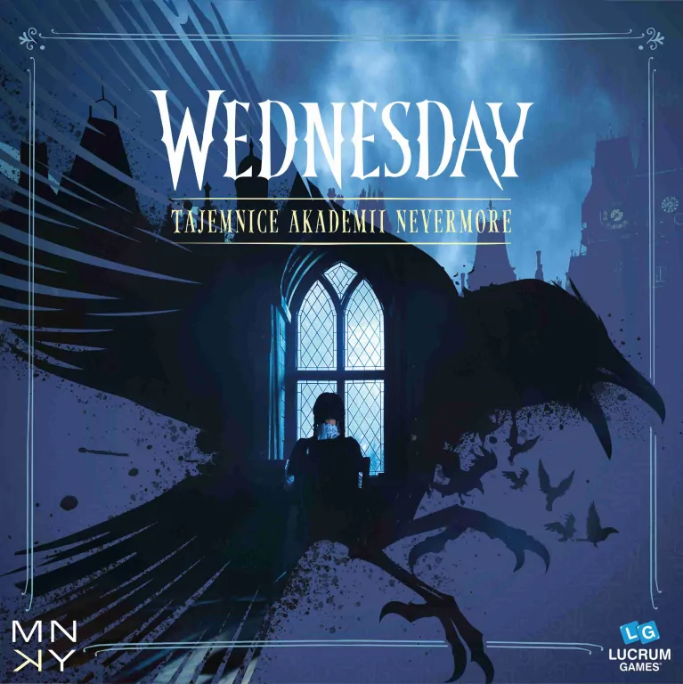Wednesday: Tajemnice Akademii Nevermore LUCRUM - tantis.pl