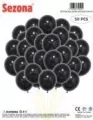 Balony czarne 50szt - tantis.pl
