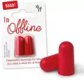 Shhh! Zatyczki do uszu - I'm Offline - tantis.pl
