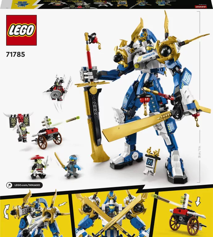 LEGO® NINJAGO®. Tytan mech Jaya. 71785 - tantis.pl