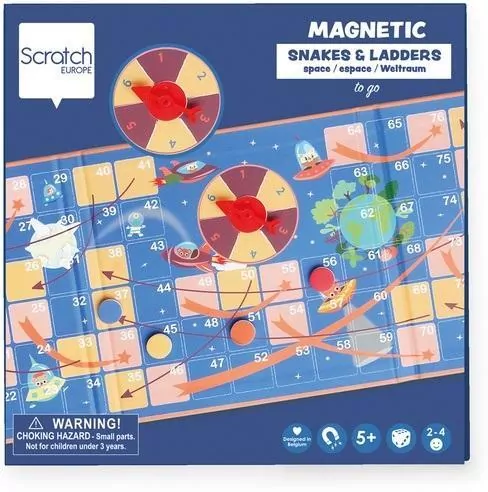 Gra magnetyczna Drabina ze spinnerem Kosmos - tantis.pl