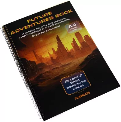 Księga RPG: Future Adventures Book A4 (kwadrat)