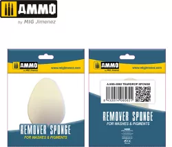 Ammo: Remover Sponge for Washes & Pigments - Teardrop Sponge (2)
