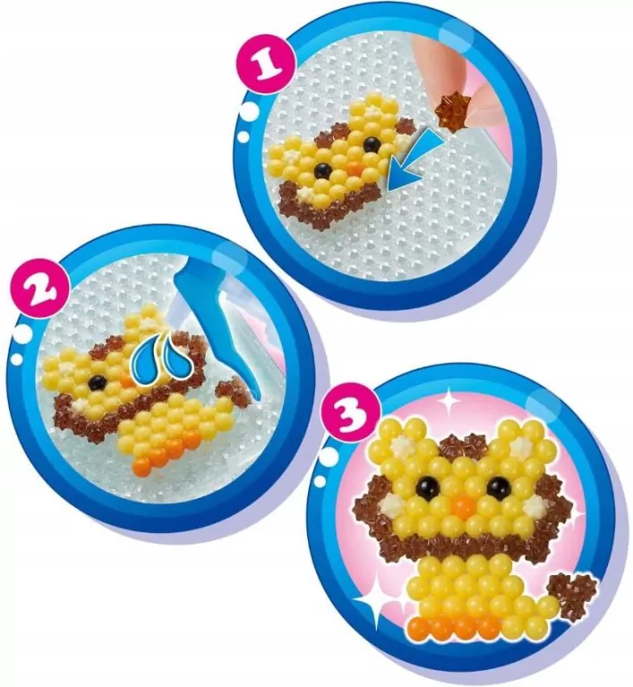 Wesołe zwierzątka zestaw uzupełniający AQUABEADS - tantis.pl