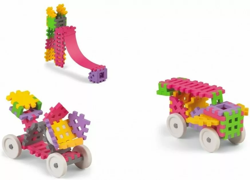 Mini Waffle Konstruktor 35. Różowy - tantis.pl