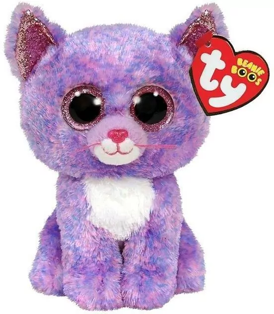 Beanie Boos Cassidy - Lawendowy kot 15cm - tantis.pl