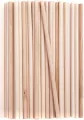Drewniane patyczki okrągłe dekoracje 3x150mm 20szt - tantis.pl