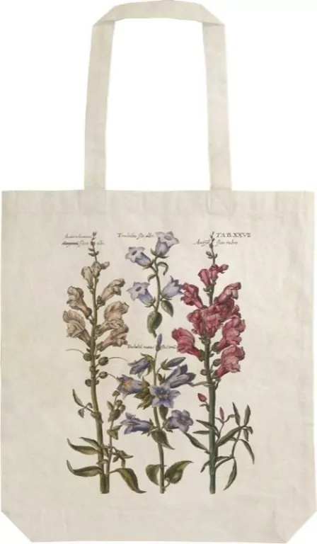 Torba bawełniana STBAG 72 Niebieskie kwiaty - tantis.pl