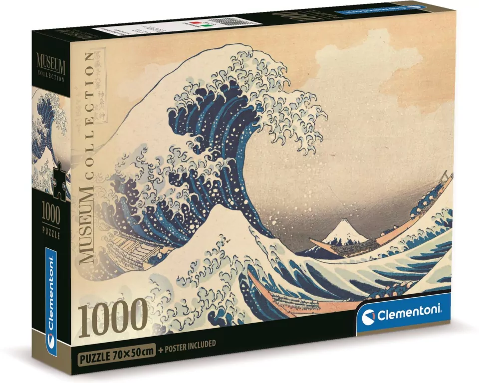 Puzzle 1000. Hokusai: La Grande Onda - tantis.pl