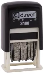 Datownik ISO S400. Czarny