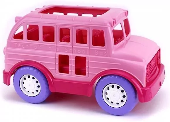 Autobus szkolny różowy - tantis.pl