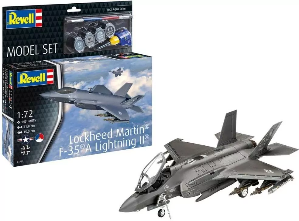 Model Set - Lockheed Martin F-35A Lightning II - tantis.pl