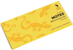Notes elektrostatyczny żółty 100 karteczek
