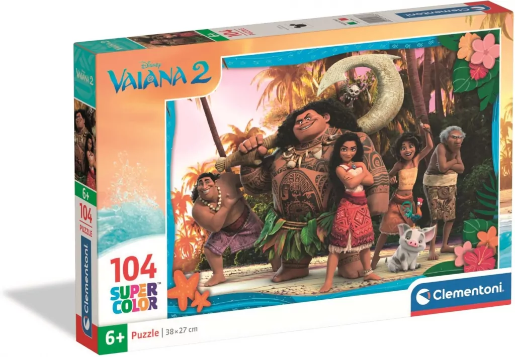 Puzzle 104 Super Kolor Vaiana 2 - tantis.pl