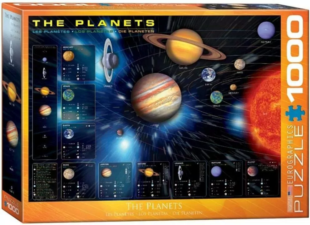 Puzzle 1000. Planety. 6000-1009 - tantis.pl
