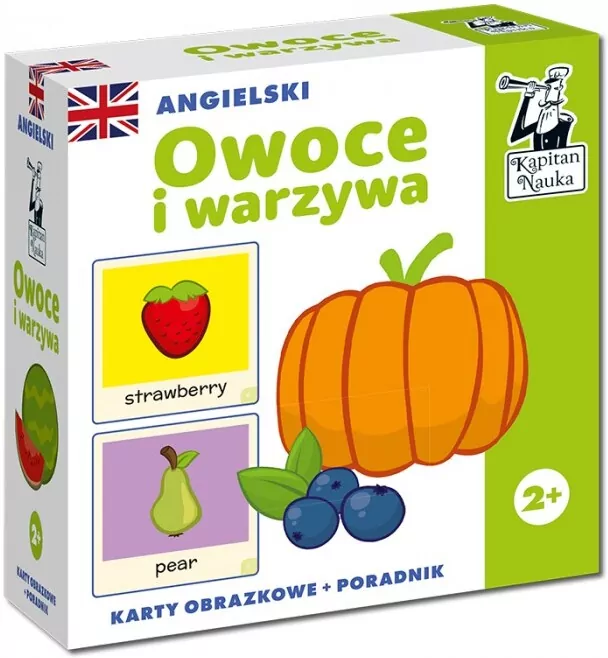 Angielski. Owoce i warzywa. Kapitan Nauka - tantis.pl