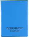 Okładka na dokumenty ucznia, niebieska - tantis.pl