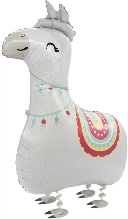 Balon foliowy. Chodząca lama - tantis.pl