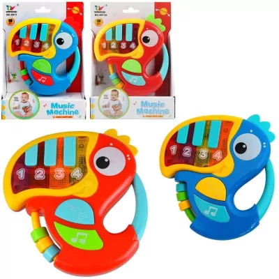 Pianino papuga muzyczna dla malucha MIX