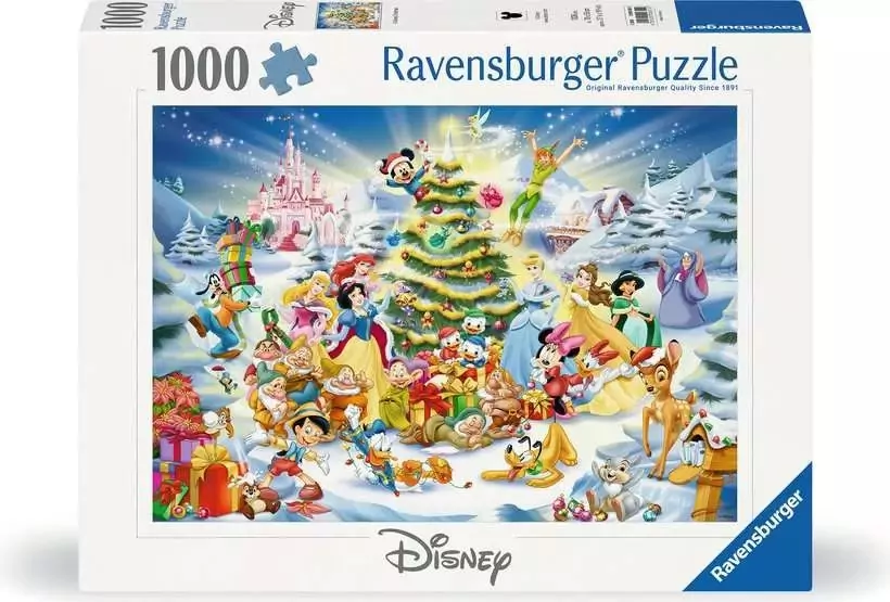 Puzzle 1000. Disney Boże Narodzenie - tantis.pl