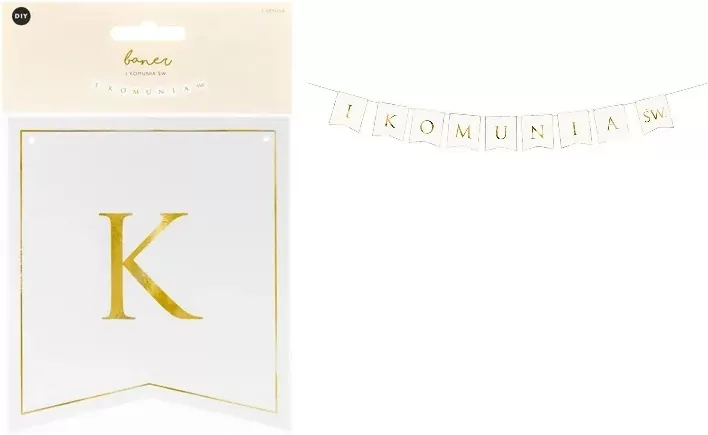 Baner I Komunia Św. 15x133cm - tantis.pl
