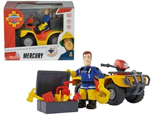 Quad Mercury z figurką. Strażak Sam - tantis.pl