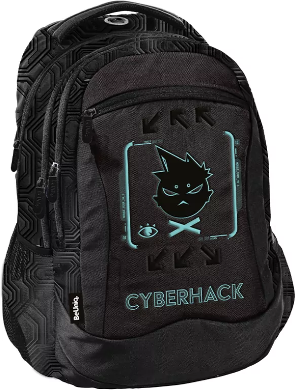 Plecak szkolny młodzieżowy 3 komorowy Cyberhack Paso - tantis.pl