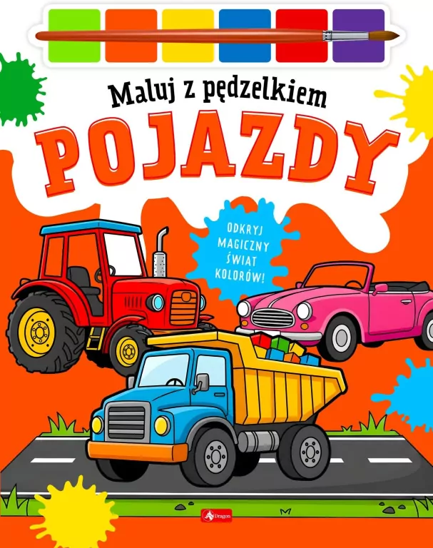 Maluj pędzelkiem. Pojazdy - tantis.pl