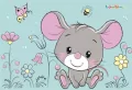 Podkład dwustronny szkolny na biurko Mouse - tantis.pl