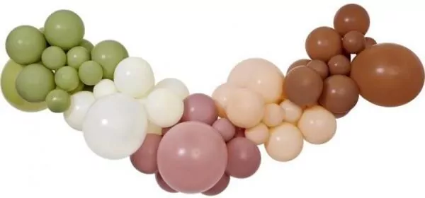 Girlanda balonowa DIY. Boho - tantis.pl