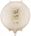 Balon foliowy pastylka Get Well Soon 35x35cm - tantis.pl