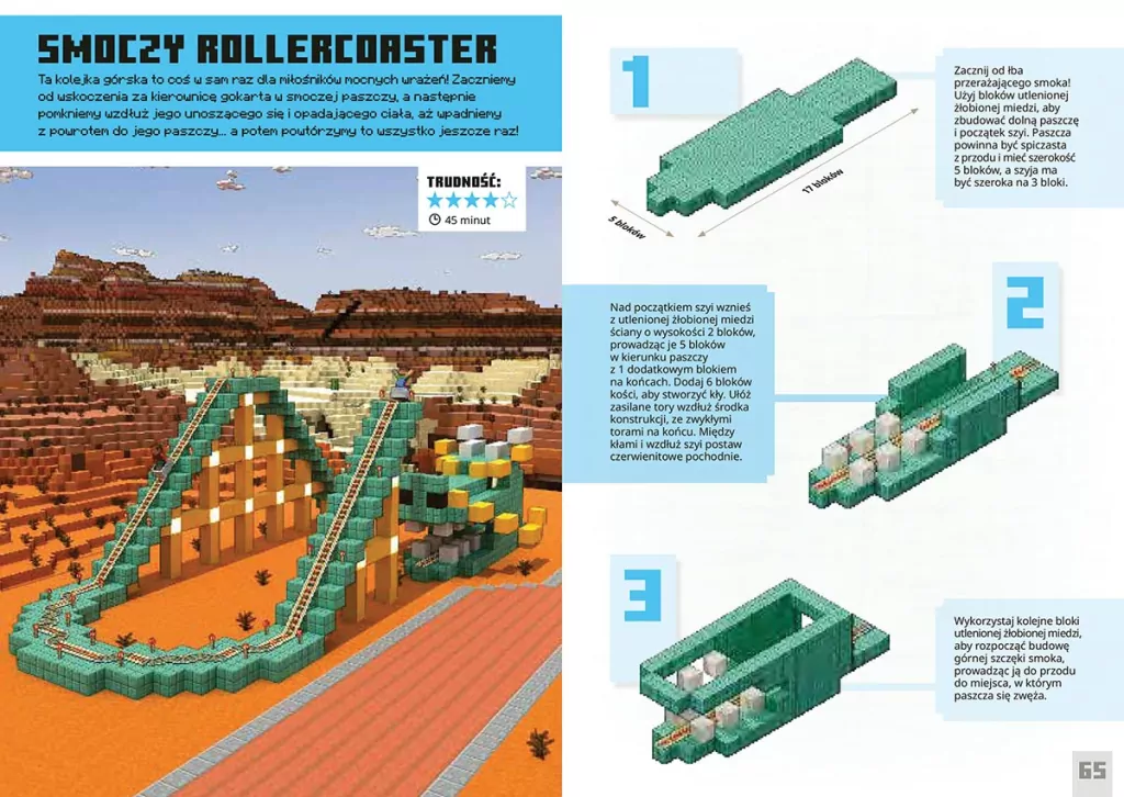 Minecraft. Magiczne kompaktowe konstrukcje - tantis.pl