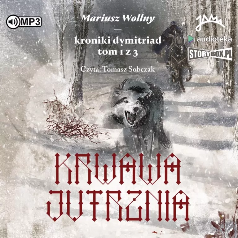 Krwawa jutrznia audiobook - tantis.pl