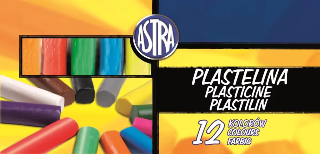 Plastelina 12 kolorów. Astra - tantis.pl