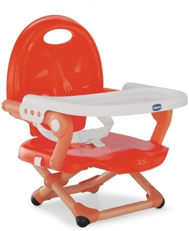 Chicco. Pocket Snack. Krzesełko. 6-36 miesięcy. Poppy red - tantis.pl