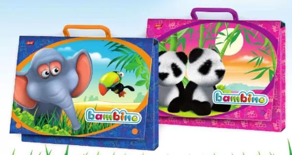 Teczka z rączką A4 Bambino - tantis.pl