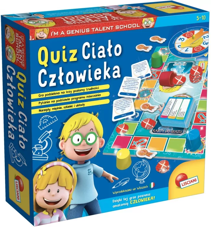 Quiz Ciało człowieka. I'm a genius - tantis.pl