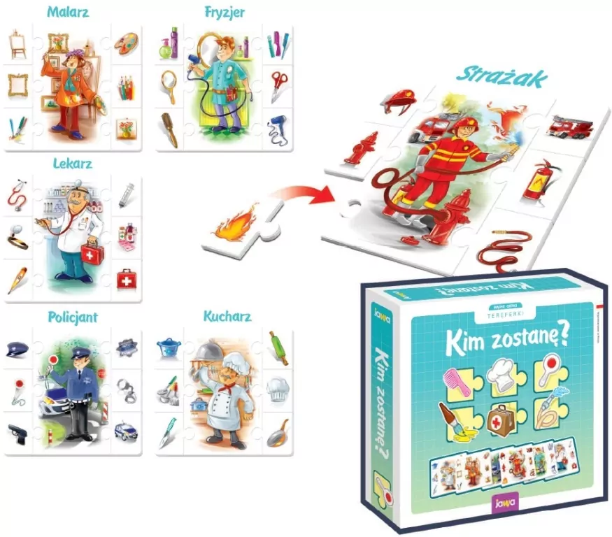 Kim zostanę? Mądre gierki Tereferki - tantis.pl