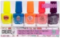 Lakier do paznokci neon 5 szt. CREATE IT! - tantis.pl