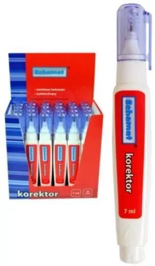 Korektor z metalową końcówką 7 ml (24szt) - tantis.pl