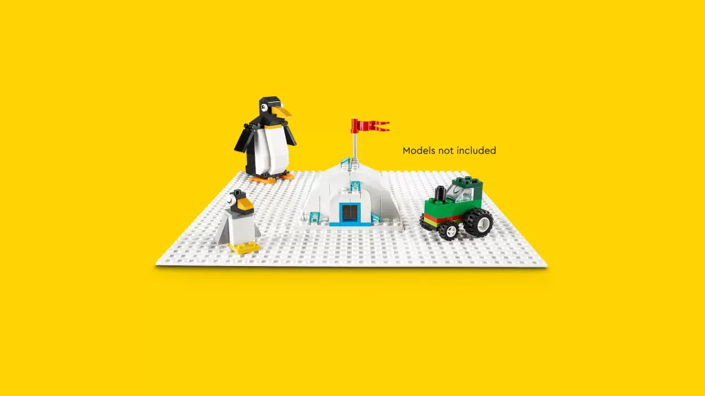 LEGO® Classic. Biała płytka konstrukcyjna. 11026 - tantis.pl