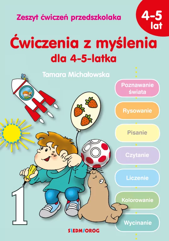 Ćwiczenia z myślenia dla 4-5-latka - tantis.pl