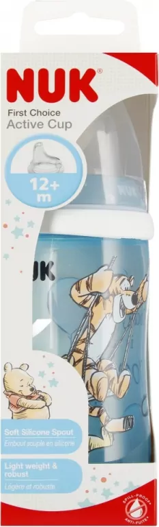 NUK. Active Cup. Kubek. 300 ml. 12 miesięcy. Tygrysek - tantis.pl