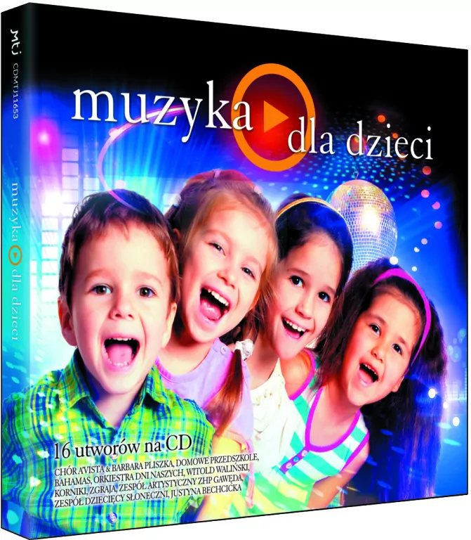 Muzyka dla dzieci. Muzyka na każdą okazję CD - tantis.pl