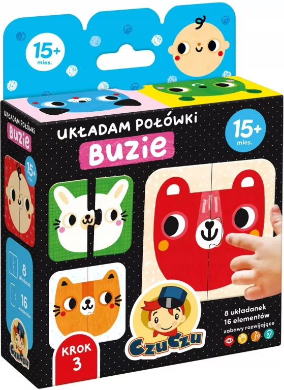 CzuCzu. Buzie. Układam połówki. 15m+ - tantis.pl