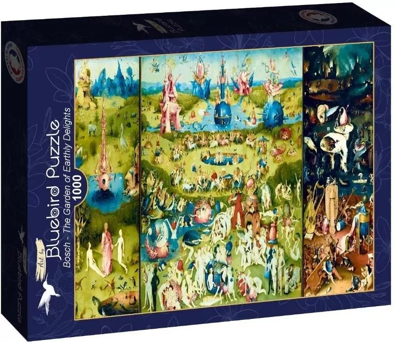 Puzzle 1000. Ogród ziemskich rozkoszy, Hieronim Bosch - tantis.pl