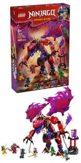 LEGO® Ninjago. Smok chaosu Kiełogrzmot. 71832 - tantis.pl