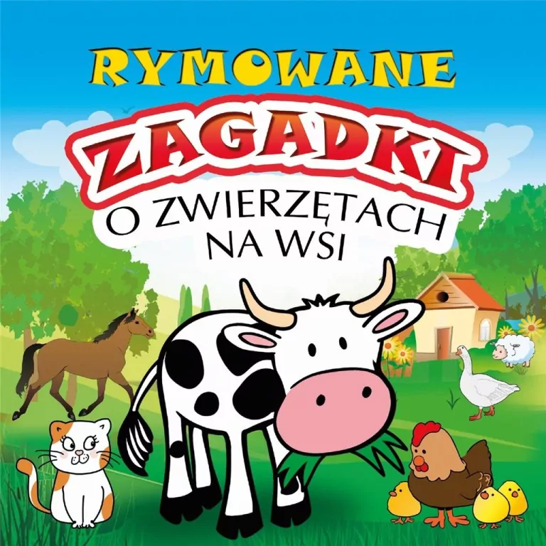 Rymowane zagadki o zwierzętach na wsi - tantis.pl