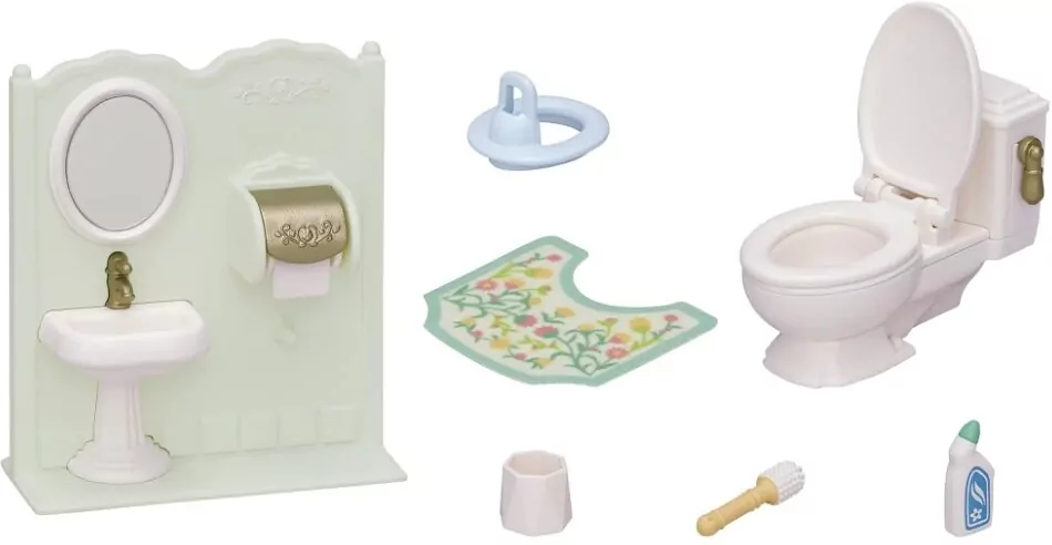 Sylvanian Families. Łazienka zestaw z toaletą 5740 - tantis.pl