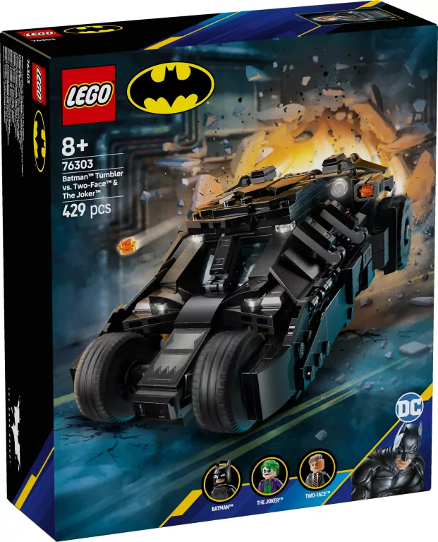 LEGO® Tumbler Batmana™ kontra Dwie Twarze i Joker™ 76303 - tantis.pl